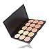 LyDia® 15 Nude Colours Cream Concealer/Highlight/Face Contour Camouflage Palette Dull/Redness Skin/Black Circle kit set #2