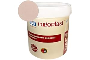 XGAGHB Rugoplast - Pintura Revestimiento Especial Fachadas Rugo Stone Colores Ideal para Dar un Toque de Color a las Paredes Exteriores de tu Casa, Sahara, 4L