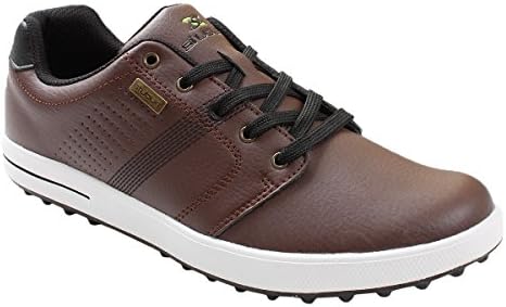 Stuburt 2017 Mens Urban Grip Spikeless Golf Shoes - Brown - UK 10