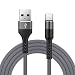 Produktbild UGI USB Typ C Kabel 3.3ft/1m Tuch Material Datenkabel USB C zu USB A Ladekabel Datentransfer Sync & Lade für Samsung Galaxy S9 S8 Plus Nexus 6P 5X LG V30 V20 G6