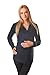 Warm Maternity Wrap Over Cardigan Coat Pregnancy Nursing 9002 Variety of Colours (16/18, Navy)