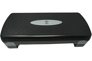 ‎ATC HANDELS GMBH ATC Handels GmbH Aerobic Steppbrett in 2 unterschiedlichen Höheneinstellbar - Für Ausdauer und Koordinationsübungen geeignet - Maße: 69x26x10-15cm