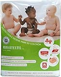 Apto para todo tipo de colchones viscolásticos, látex... No dan CALOR - No produce RUIDOS protege el colchón de la suciedad y del polvo. para repeler los ÁCAROS y las ESPORAS. Lavable 60º.