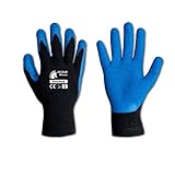 12 Paar Winterarbeitshandschuhe mit Latexbeschichtung...