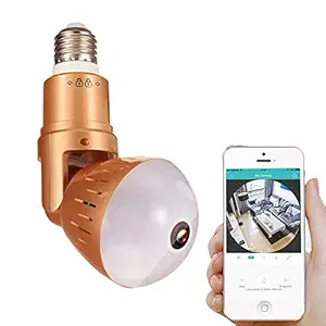 TECHNOVIEW Wifi 1080p HD 360 Viewing Area Security Camera, Black