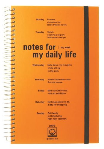 Preisvergleich Produktbild DAYS English. Orange Spiral notebook A5