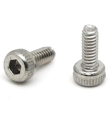 Lot De 20 Vis à Tête Hexagonale Moletée M2x30mm En Inox - Uxcell - Avec écrous