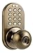 Produktbild MiLocks DKK-02AQ Electronic Touchpad Entry Keyless Door Lock, Antique Brass by MiLocks