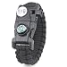 Produktbild Tlingit Survival Armband SOS LED-Licht Feuerstarter Messer Set 20 in 1 Paracord Überlebens Ausrüstung für Outdoor-Aktivitäten Notfall Wandern Mehrere Farben Bracelet black