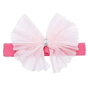 Amazon Brand - Solimo Kids Hair Band, Light Pink