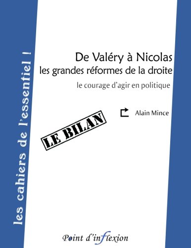 Download De Valery a Nicolas, les grandes reformes de la droite: le courage d'agir en politique Download De Valery a Nicolas, les grandes reformes de la droite: le courage d'agir en politique