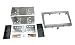 Produktbild Porsche 911 Connects2 CT23PO03, Boxter, Cayman Doppel DIN Blende Stereo Freisprecheinrichtung