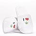 Produktbild I Love Weed Emoji Marijuana Joint Splif Heart Einheitsgröße Hausschuhe Individuelles Geschenk für Junggesellinnenabschiede Hochzeiten Geburtstage Reisen