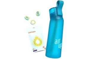 AIR UP Borraccia Originale 650ml 3 Pods (Borraccia Blu Oceano 650ml)
