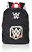Produktbild WWE Wrestling Rucksack Schwarz | Kinder Rucksack Aus Segeltuch, Kinderrucksäcke, Schultaschen | Mit Vordertasche Und Gepolsterten Trägern | Offizielle Merchandise World Wrestling Entertainment