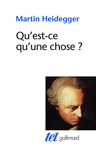 Qu'est-ce qu'une chose ?