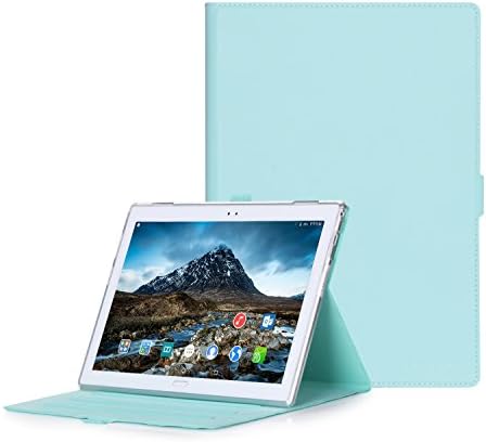 Lenovo Tab 4 10 Plus PU leather Case - Ultra Slim Lightweight Smart Shell Multi Angle Stand Cover for Lenovo Tab 4 Plus 10 (TB-X704F/N),Green