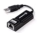 Produktbild (Unterstützung Wii, Wii U; ASIX AX88772-Chipsatz)UtechSmart USB 2.0-Adapter für 10/100 Fast Ethernet-LAN kabelgebundene Netzwerke, geeignet für Macbook Air, Chromebook, Windows, Wii, Wii U, Linux, und bestimmte Android-Tablets