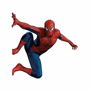 Divine decoration Spiderman Wall Sticker Door,Window, Design Decal Standar(Cover Area:-76x69cm)DD001