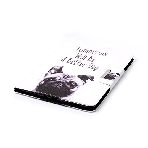 Samsung Galaxy Tab A 9.7 SM-T550 Hülle, Deenor Bunt Painting und Stilvoll Brieftasche Tasche PU Leder Flip Protective Stand Tasche Schutzhülle Hülle für Samsung Galaxy Tab A 9.7 SM-T550.[Dog] - 4