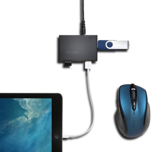 Kensington USB 3.0 Hub mit Ladefunktion (4-Port) schwarz - 5