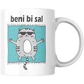 Beni Bi Sal Baskılı Kupa Bardak Hediyelik &Ccedil;ay Kahve Kupası