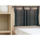 Tête de Lit Monaco Linder Rouge 85 x 160 cm - Pattes Ouatinée Polyester