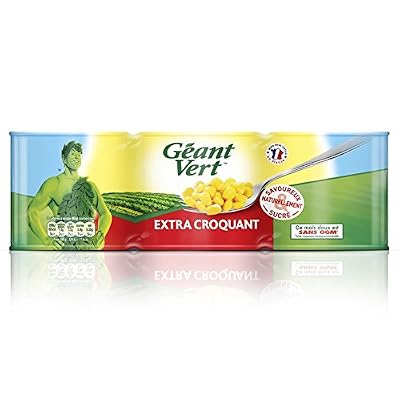 Géant Vert - Maïs Ultra Croquant 3 x 150 g - Lot de 4