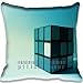 Produktbild Cube Rubik 3x3 Adults Piloow case/Kissenbezüge Cushion Cover Made from Cotton and Polyester 18x18Inch