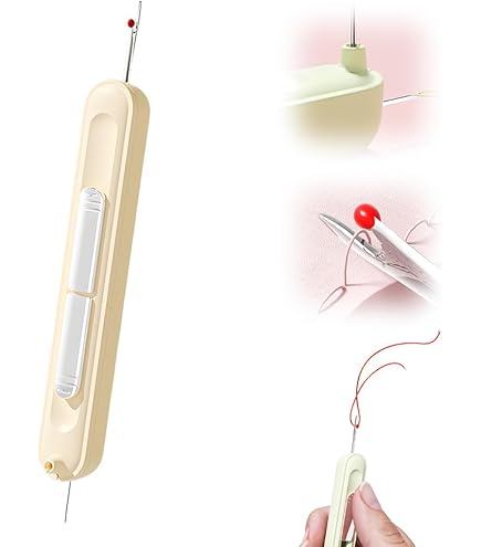 ZUYIST 2-in-1 Nadeleinfädler & Nahttrenner - 2 Stück Set Für Näharbeiten