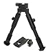 Produktbild JINSE Tactical Bipod Zweibein Ständer Picatinny Rail Schwenken Einklappbar Einstellbare 6.5 bis 7.5 Zoll