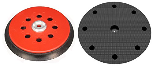 Schleifteller soft für Festool EQ - ETS - LEX - WTS - RO150 - Klett Schleifscheiben Ø 150mm - Stützteller mit 8+1-Loch Absaugung - in hart und soft verfügbar - DFS