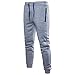 Produktbild Geili Sporthose Herren Lang Freizeit Einfarbige Kordelzug Reißverschlusstaschen Regular Fit Jogginghose Jogger Hose übergröße Skinny Trainingshose Freizeithose