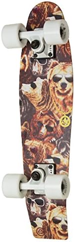 Aluminati Skateboards Goby Shreddy Teddy Skateboard, Brown