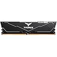 TEAMGROUP T-Force Vulcan 16GB 5200MHz DDR5 DRAM (5200MT/s) Black UDIMM Desktop Gaming Memory, Metal Heatsink, ECC, XMP 3.0/AMD Expo, Compatible with Intel/AMD CPU, High Performance, Low Latency RAM