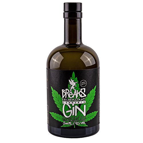 Preisvergleich Produktbild Breaks Cannabis Gin - Handcrafted Gin - 42%vol. 500ml
