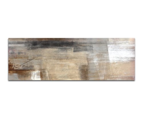 Toile Décorative 150x50cm - Parc National Montagnes Forêt Lac - Châssis Tendue