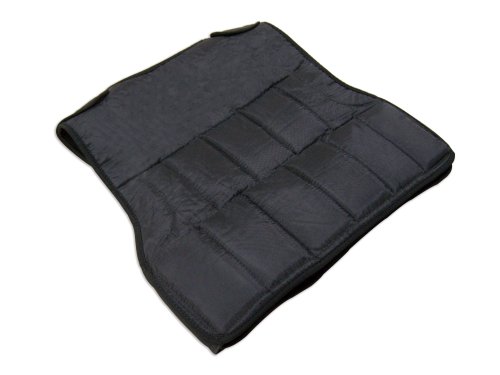 Gewichtsweste Laufweste 10 kg inkl. 17 entnehmbaren Gewichtstaschen a 500 g - 2