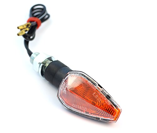 E-geprüfte und zugelassene Honda M10 CBR 125 CBR125 CBR 125 R CBR125 R paarweise Blinker in schwarzer Optik von TW-Moto - 