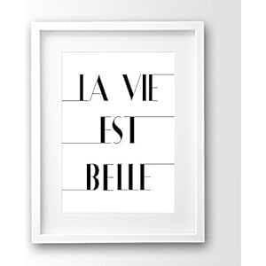 Typografie Poster ungerahmt