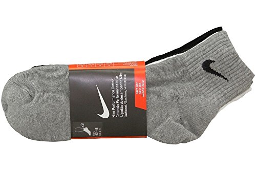 Nike Herren Strümpfe Cushion Quarter, 3er Pack