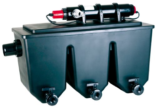 T.I.P. Mehrkammer-Teichaußenfilter PTS 40000 UV, UV-C 25 Watt, für Teiche bis zu 40.000 Liter - 5