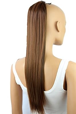 PRETTYSHOP 60cm clip en extensions postiche extension de cheveux lisse résistant à la chaleur variation HC27