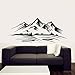 Produktbild woyaofal Berge Klettern Wandaufkleber Wald Wohnkultur Für Wohnzimmer Vinyl Wandtattoo Schlafzimmer Dekoration Tapetenwandbilder L 98x42 cm