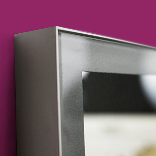 Badspiegel mit LED-Beleuchtung und Aluminiumrahmen – Belle M404L4 – (Breite x Höhe [cm]) 120 x 80 - 2