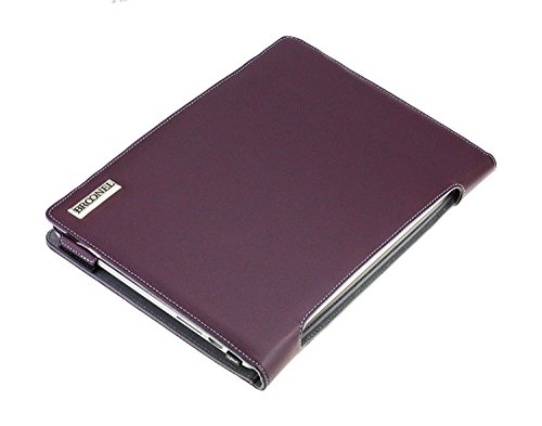 Broonel - Profile Series - Purple Leather Luxury Laptop Case For The Lenovo ThinkPad L380