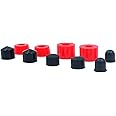 ANCLLO 10 Pack Hardware, Skateboard Truck Rebuild Kit Bushings and Pivot Cups for Trucks Repair Rebuilding Kit, PU, Outdoor Sports Tools