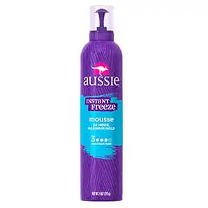 Aussie Instant Freeze Sculpting Mousse, 6 oz