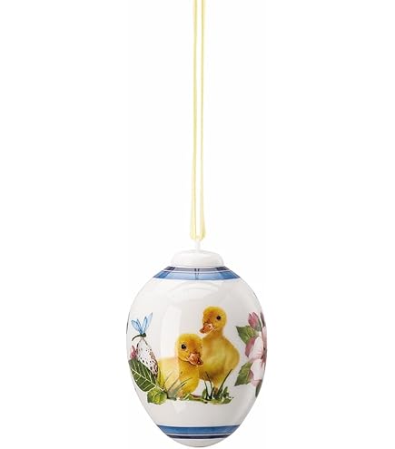 Hutschenreuther Porzellan-Mini-Ei Frühlingswiese, Klee, Neu inkl. OVP