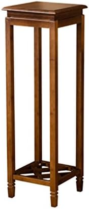 Flower stand Flower shelf Bonsai frame Living room green radish orchid flower stand Double Solid wood Chinese flower stand ( Size : 31*31*65 cm )